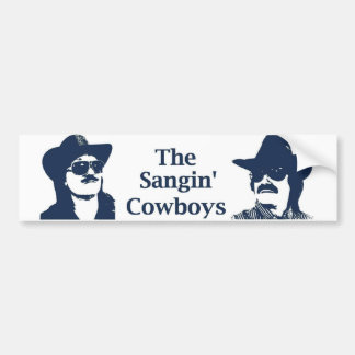 De Bumpersticker van Sangin'Cowboys