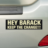 De Bumpersticker Wijzigen behouden (Op auto)