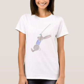 De Bunny op de vliegende Trapeze T-shirt