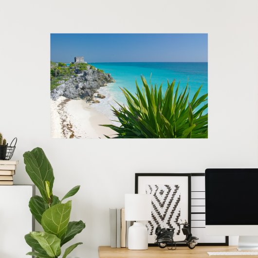 De burgemeester ruikt naar het strand in Tulum Poster (Thuiskantoor)