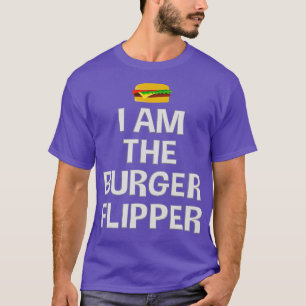 De Burger Flipper Funny Cook Gift T-shirt