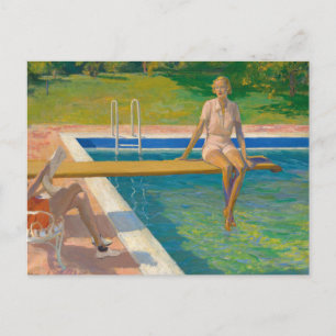 De burggraaf van Castlerosse Sir John Lavery Briefkaart