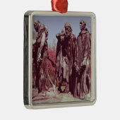 De Burghers van Calais Metalen Ornament (Rechts)