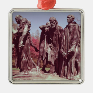 De Burghers van Calais Metalen Ornament
