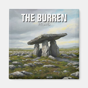 De Burren Ireland Poulborone Dolmen Travel Magneet