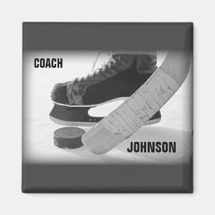 De Bus van het ijshockey dankt u Magneet
