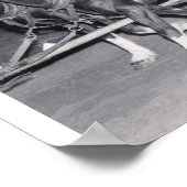 DE BUS VAN HET STADIUM POSTER (Hoek)