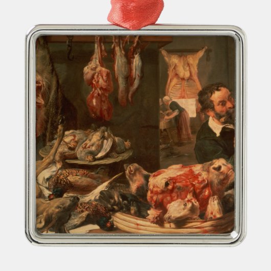 De Butcher's Shop Metalen Ornament (Voorkant)