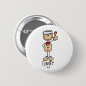 De Button Gingerbrood Man (Voorkant /achterkant)