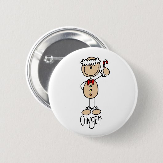 De Button Gingerbrood Man (Voorkant /achterkant)