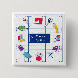 De Button Label Quilt aanpassen