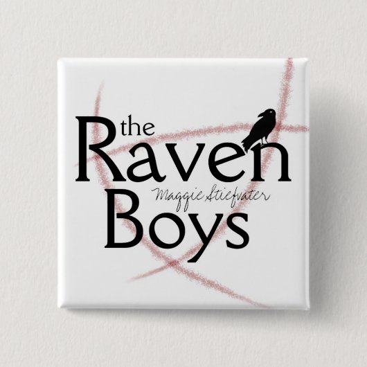 De Button Raven Boys Pin (Voorkant)