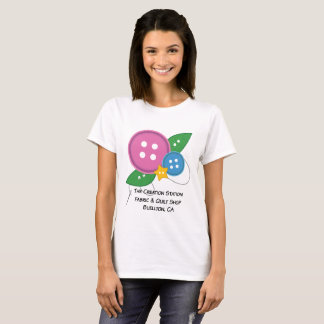 De Button T-Shirt van het Creation Station