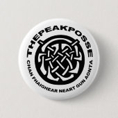 De Button ThePeakPosse (Voorkant)