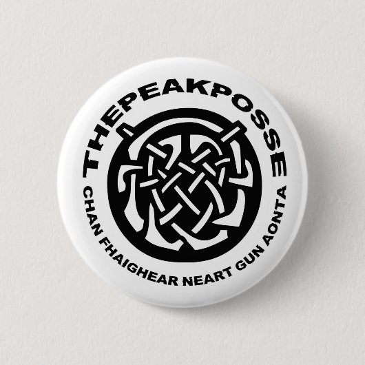 De Button ThePeakPosse (Voorkant)