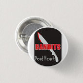 De Button van de Bandits - het dode Hart Novels (Voorkant /achterkant)
