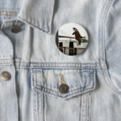 De Button van de Brooklyn Bridge springen (In situ)