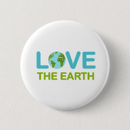 De Button van de Earth Day Love