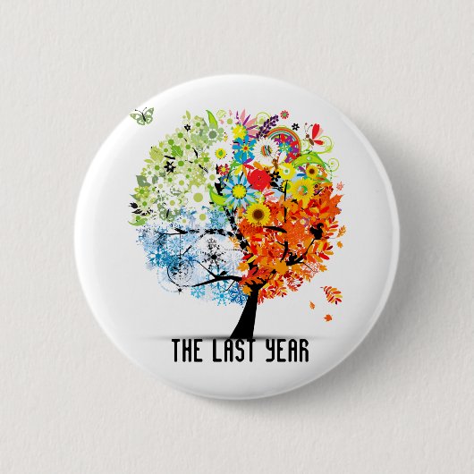 De Button van de laatste reeks van het Jaar (Voorkant)