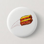 de Button van de Lasagna Flying Round (Voorkant)