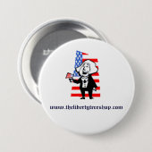 De Button van de Liberty Tree Shop (Voorkant /achterkant)