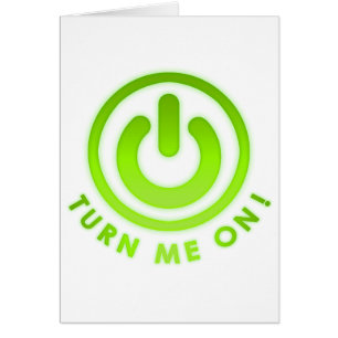 De Button van de macht - zet me aan