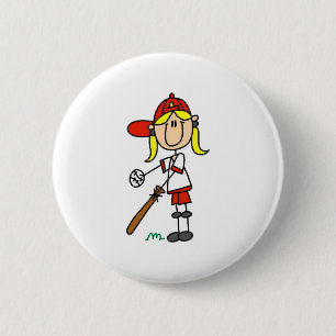 De Button van de Speler van het Softball van het