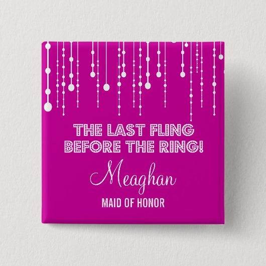 De Button van de Titel van de Partij van de Partij (Voorkant)