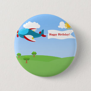 De Button van de Verjaardag van de Jongen van de