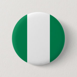 De Button van de Vlag van Nigeria