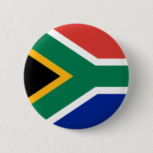 De Button van de Vlag van Zuid-Afrika