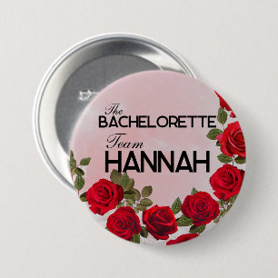De Button van het Bacheloretteam, groot, 3 inch