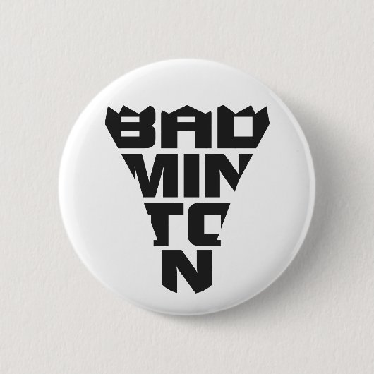 De Button van het badminton (Voorkant)