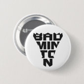 De Button van het badminton (Voorkant /achterkant)
