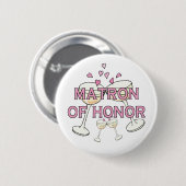 De Button van het huwelijksidentiteitsbewijs van d (Voorkant /achterkant)