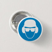 De Button van het Man voor de veiligheid (Voorkant /achterkant)