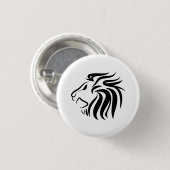 De Button van het Pictogram van de leeuw (Voorkant /achterkant)