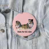 De Button van Kanker van de Borst van Sheltie (In situ)