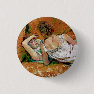 De Button van twee vrienden - Henri de Toulouse-La