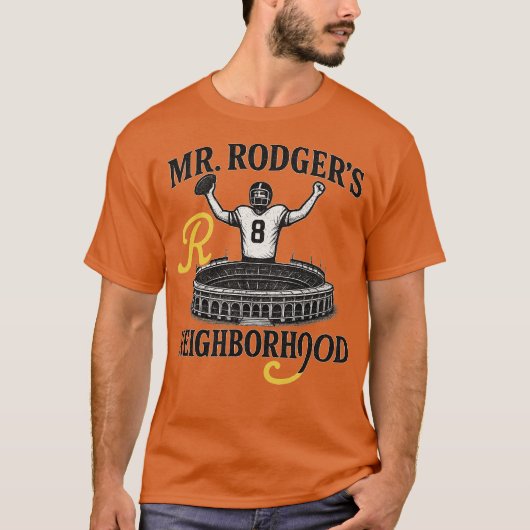De buurt van Mr Rodger T-shirt (Voorkant)