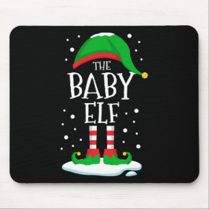 De Byby Elf Prettig Kerstmis Familie Matching Muismat
