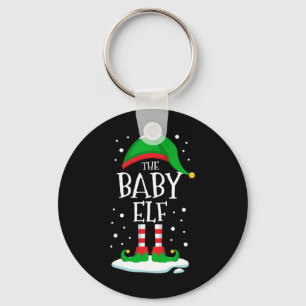 De Byby Elf Prettig Kerstmis Familie Matching  Sleutelhanger