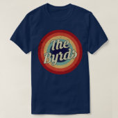 De Byrds Retro Circle  T-shirt (Design voorkant)