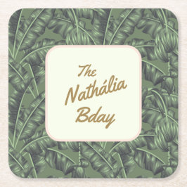 De Cabanas Vierkante Kartonnen Onderzetter