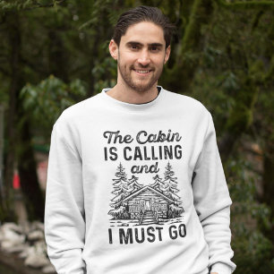 De Cabin belt en ik moet gaan. Trui