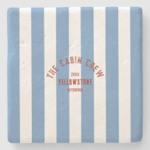 De Cabin Crew Custom Crest Blue Park Stripe