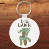 De Cabin Sleutelhanger (Voorkant)