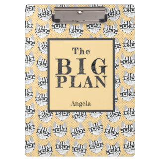 De Cadstudios The Big Plan Beige Klembord