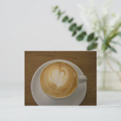 De Café Avec Carte Postale Amour (Debout devant)