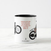 De Cafe Racer (gepersonaliseerde keramische Mok) Mok (Midden)